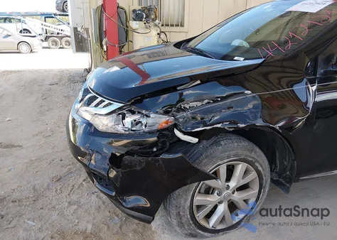 2011 Nissan Murano S z USA, uszkodzony, nr VIN JN8AZ1MU9BW061008